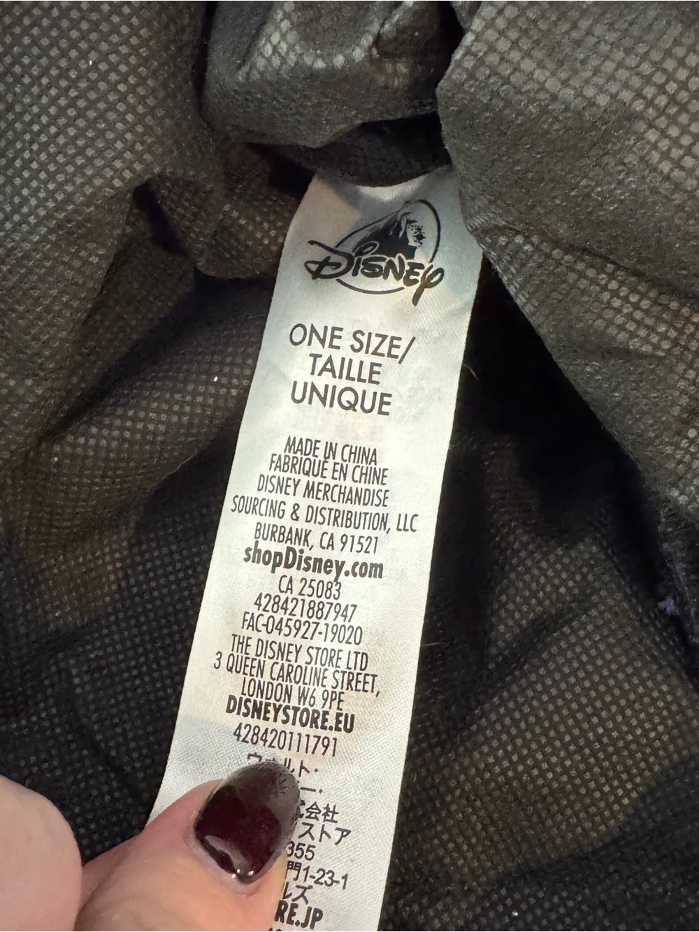 Disney item specifics